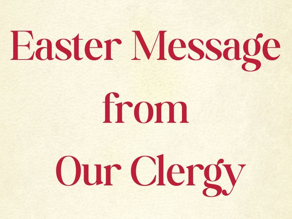 Easter Message 2026 stamp